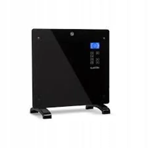 BOXED CONVECTION HEATER SPACE ELECTRIC PANEL RADIATOR THERMOSTAT TIMER 1000 W BLACK