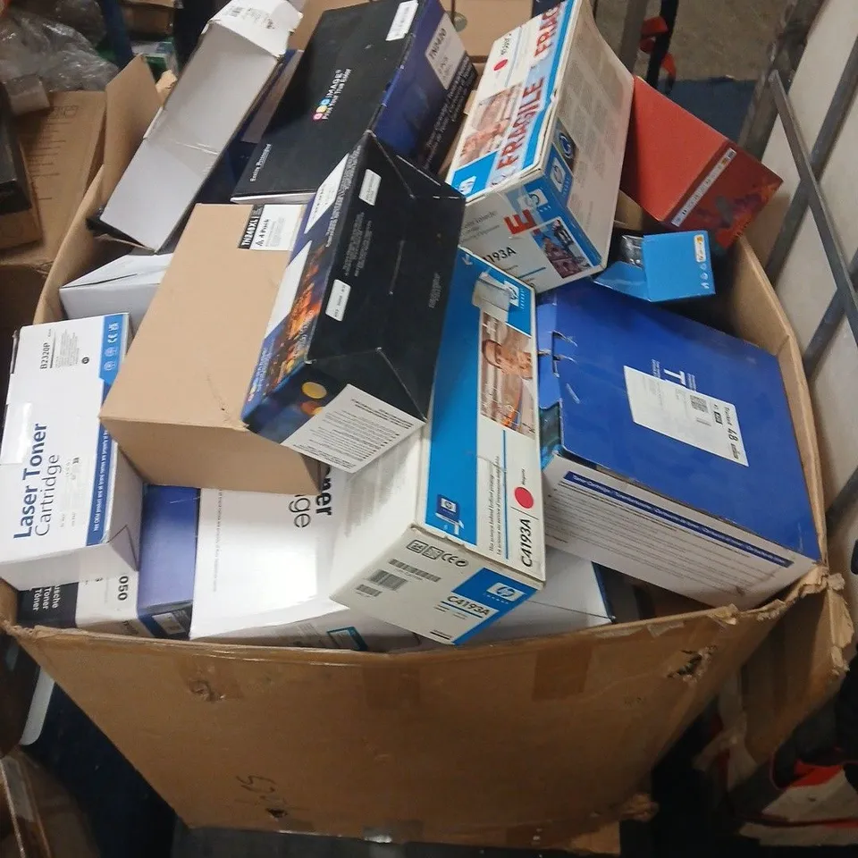 PALLET OF APPROXIMATELY 50 BOXED PRINTER ACCESSORIES EG. TONER