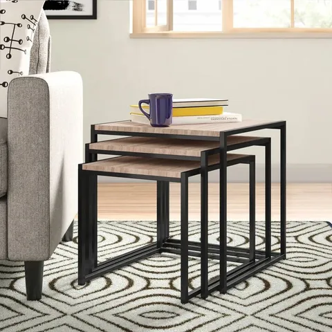 BOXED CHEW STOKE 3-PIECE NEST OF TABLES 