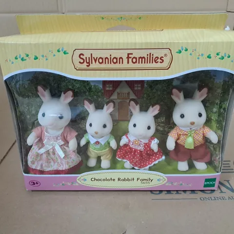 SYLVANIAN FAMILIES CHOCOLATE RABBIT FAMILY