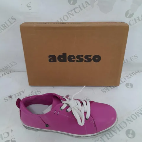 BOXED ADESSO CLAIRE TRAINER FUCHSIA SIZE 6