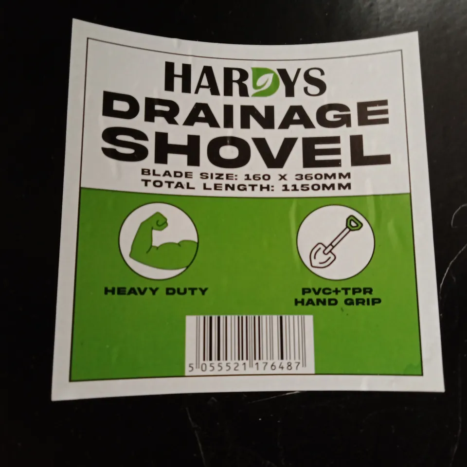 HARDY'S DRAINAGE SHOVEL – HEAVY DUTY, 1150MM TOTAL LENGTH