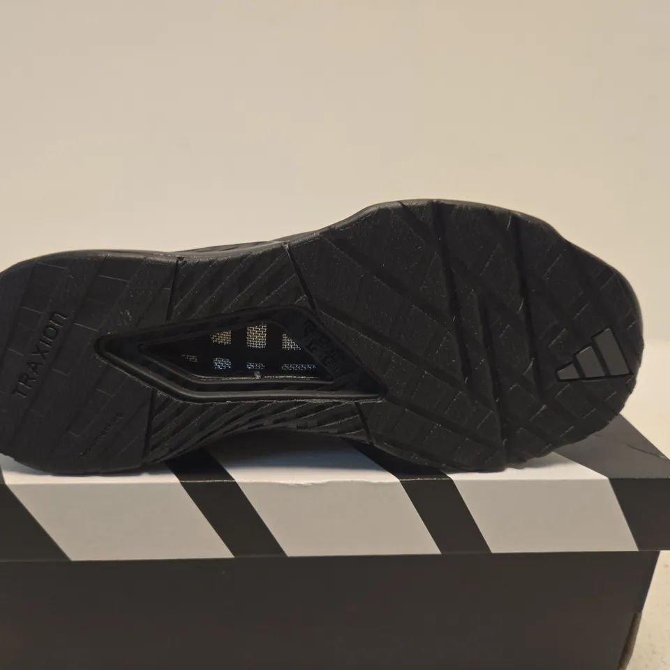 BOXED PAIR OF ADIDAS DROPSET 2 TRAINER W – WOMEN’S BLACK, UK 5