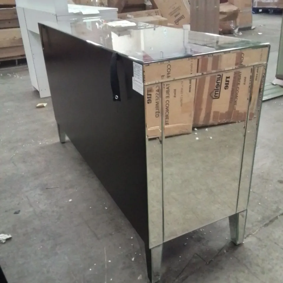 NORRISTOWN 6 DRAWER GLASS 6 DRAWER DRESSING TABLE 