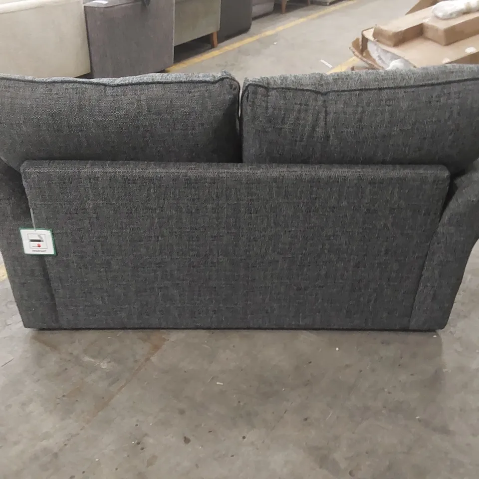 QUALITY DESIGNER ALSOP FABRIC UPHOLSTERED 2 SEATER SOFA
