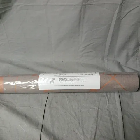 DESIGNER WALLPAPERS – PATTERN 9706, 9.5M ROLL; ACRYLIC-COATED, WASHABLE & STRIPPABLE (SINGLE BOLT)