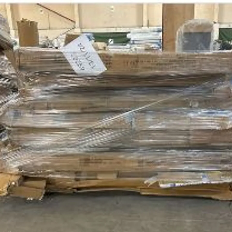 LARGE PALLET OF ASSORTED FURNITURE PARTS - MOSTLY HEADBOARDS