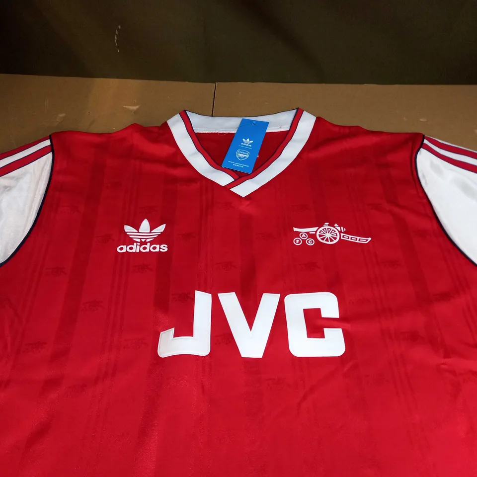 ARSENAL FC RETRO HOME SHIRT SIZE XL