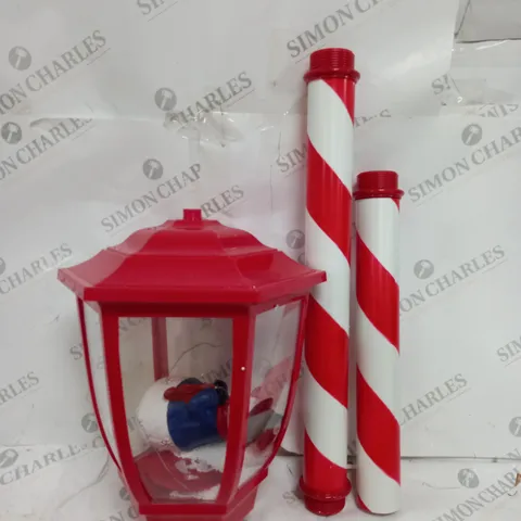 5FT LED SNOWING STREET LAMP CANDY CANE