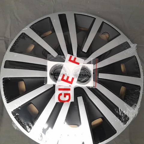 BOXED SET OF 4 NISSAN 14" UNIVERSAL HUBCAPS