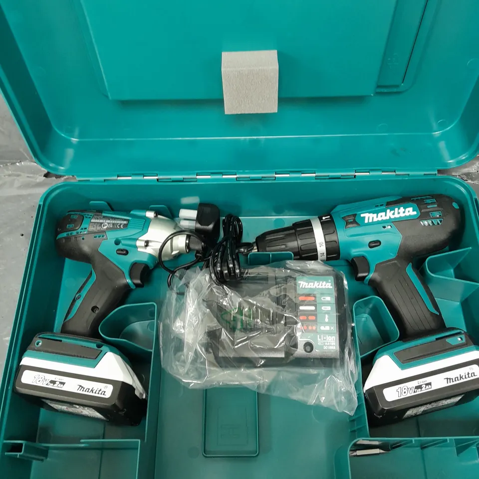 MAKITA 18V G-SERIES COMBI & IMPACT DRIVER KIT