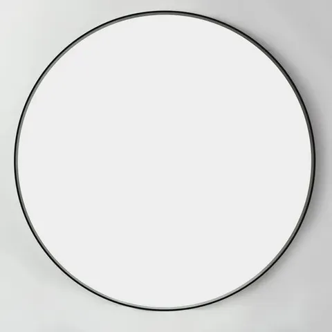BOXED APARTMENT BLACK CIRCULAR MIRROR