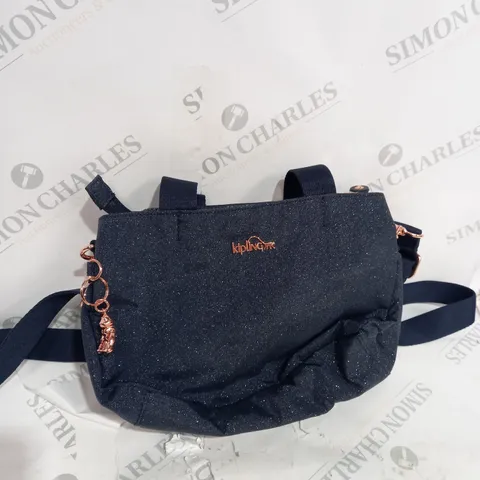 KIPLING HANDBAG IN SPARKLE IN NAVY