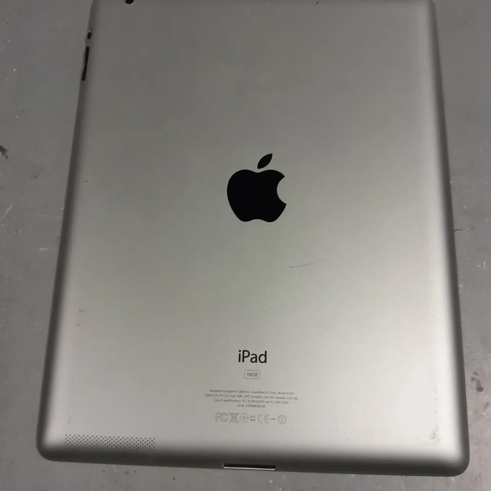 UNBOXED APPLE IPAD 16GB TABLET - A1395