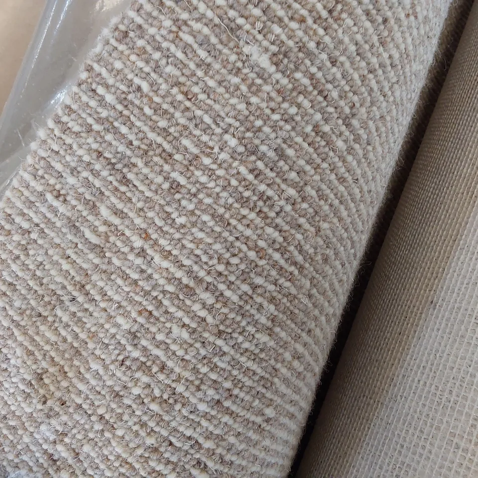 ROLL OF QUALITY FRONTIER LINEAR HARRIS CARPET APPROXIMATELY 5M × 5.75M