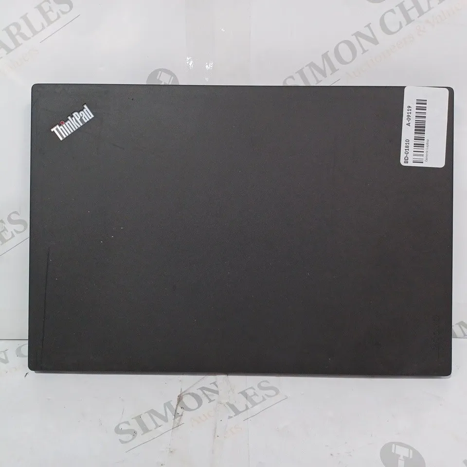 LENOVO X270 THINKPAD LAPTOP IN BLACK