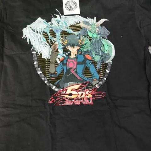 YU-GI-OH YUSEI'S DECK T-SHIRT IN BLACK SIZE XL