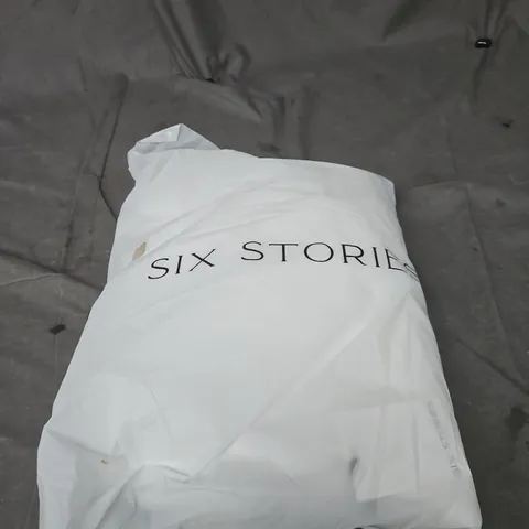 SIX STORIES PEARL TRIM BARDOT MINI DRESS SIZE 14