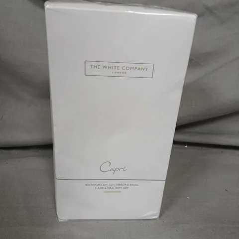 THE WHITE COMPANY CAPRI HAND & NAIL GIFT SET – WATERMELON, CUCUMBER & BASIL