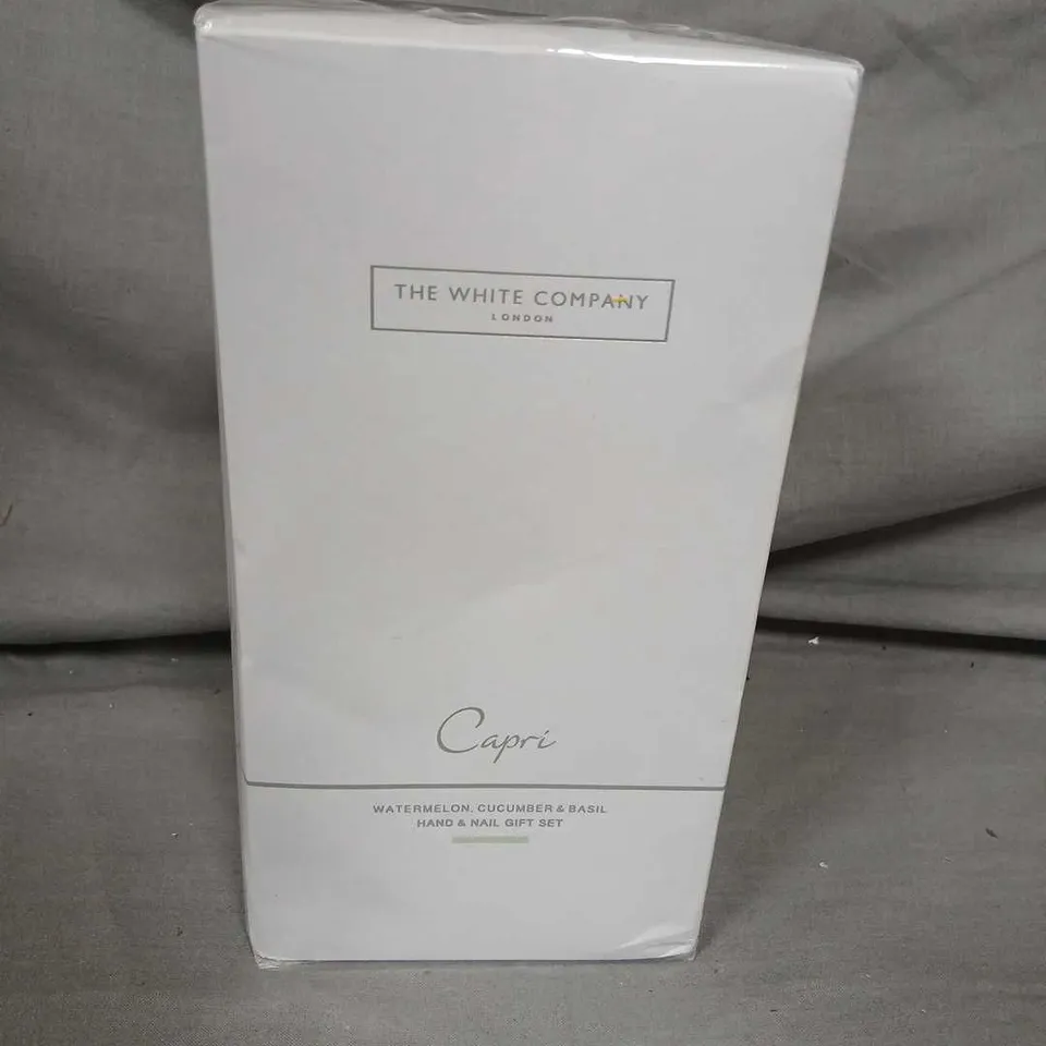 THE WHITE COMPANY CAPRI HAND & NAIL GIFT SET – WATERMELON, CUCUMBER & BASIL