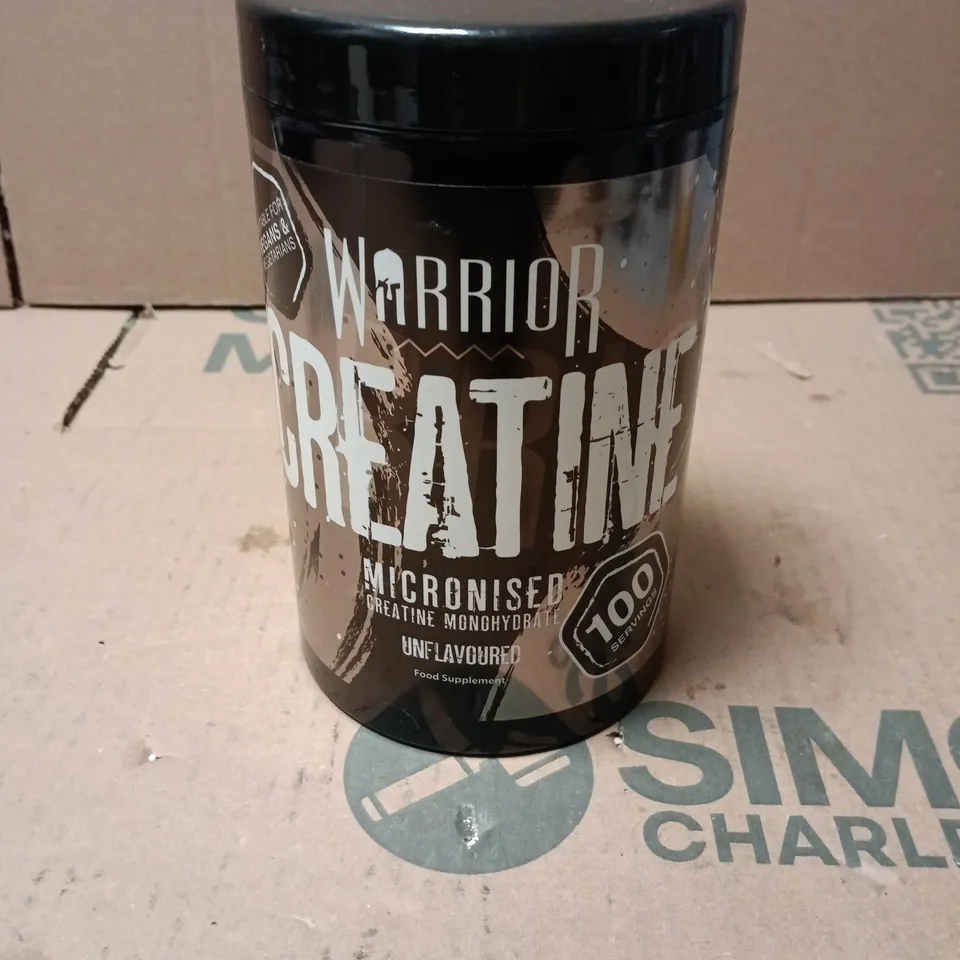 WARRIOR CREATION MICRONISED CREATINE MONOHYDRATE – 500G (UNFLAVOURED)