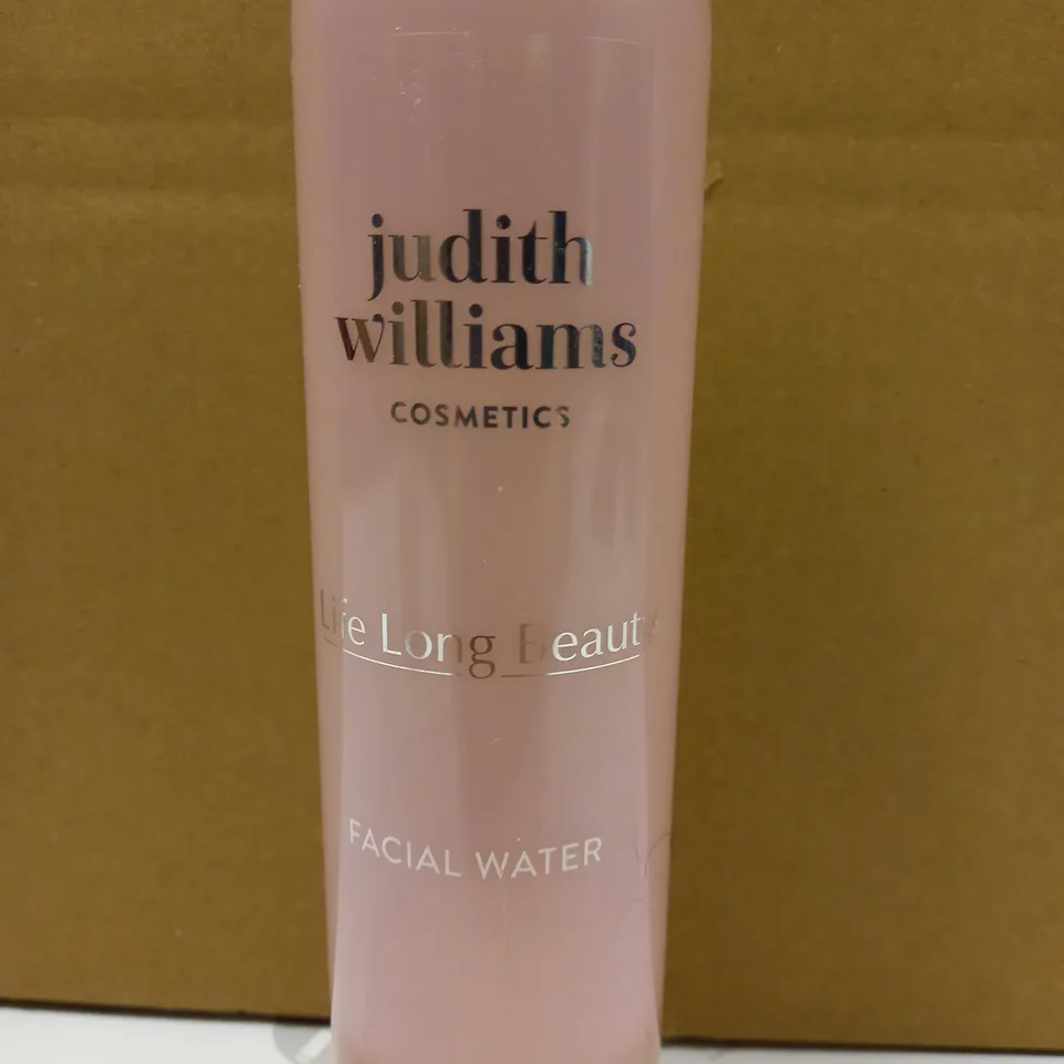 BOX OF 2 JUDITH WILLIAMS ITEMS TO INCLUDE LIFE LONG BEAUTY ULTRA LIFE FACE CREAM (80ML) AND LIFE LONG BEAUTY FACIAL WATER