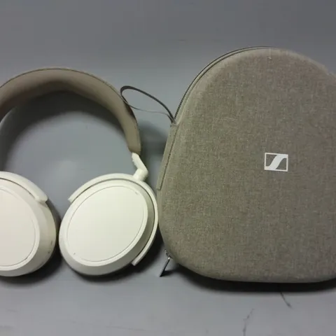 SENNHEISER MOMENTUM 4 CREAM HEADPHONES