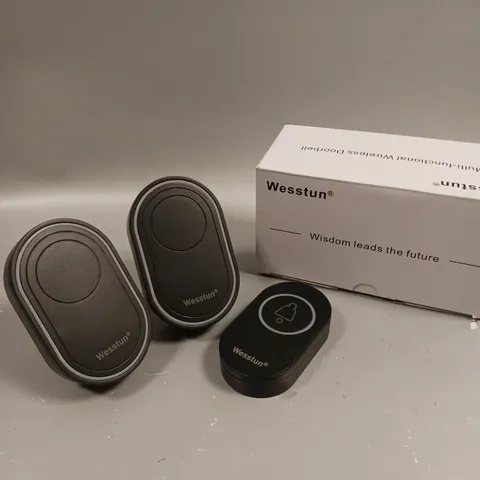 BOXED WESSTUN WS-001 WIRELESS DOORBELL 