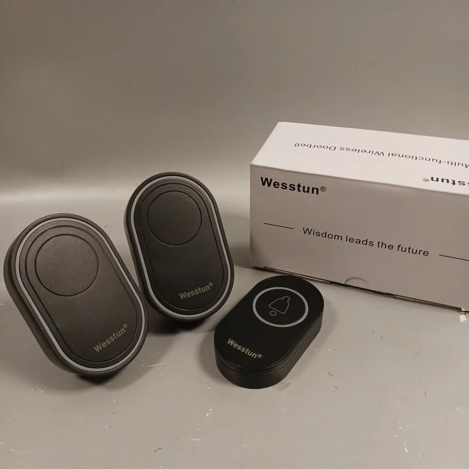 BOXED WESSTUN WS-001 WIRELESS DOORBELL 