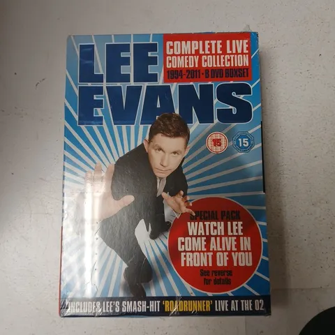 LEE EVANS COMPLETE LIVE COMEDY COLLECTION - 8 DVD BOXSET (1994-2011)