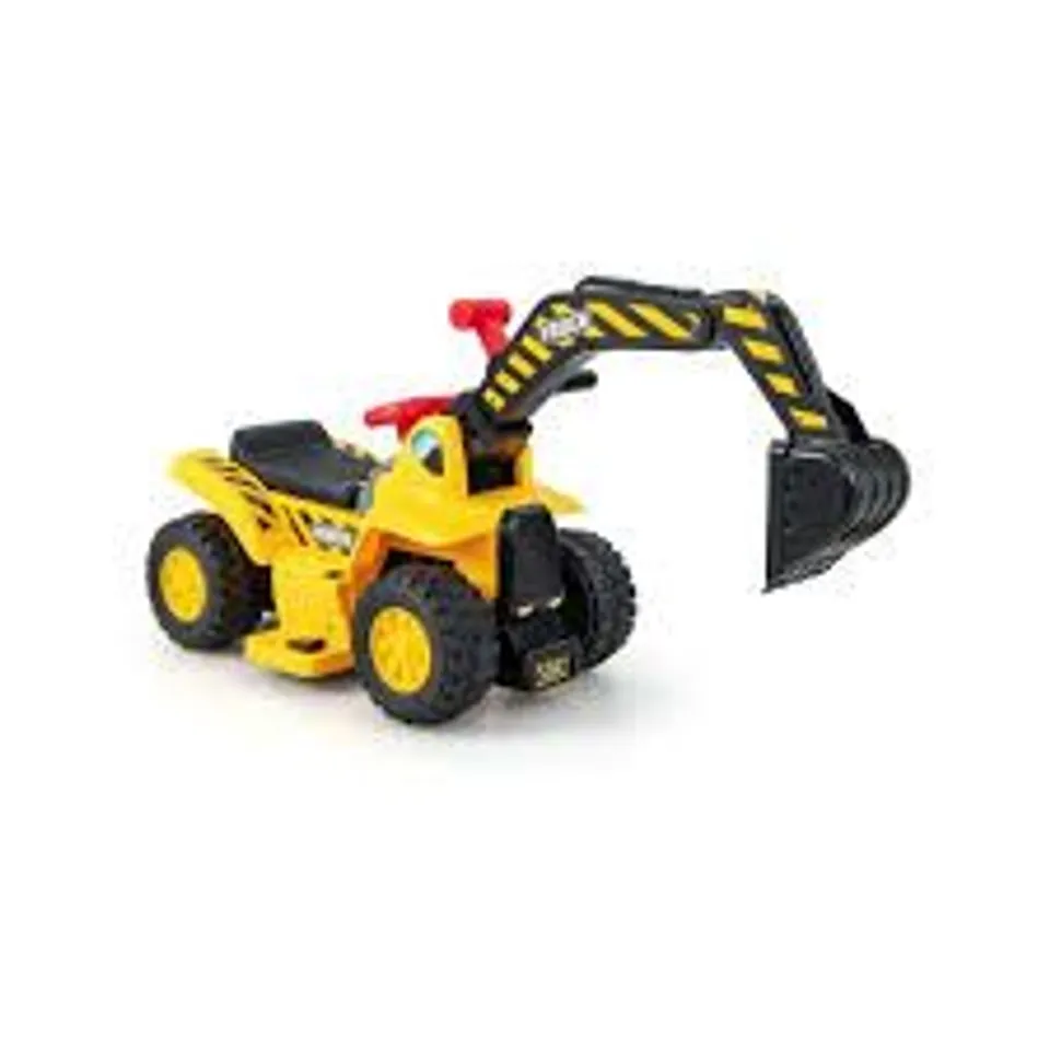 BOXED COSTWAY KIDS TODDLER RIDE ON TRUCK EXCAVATOR DIGGER