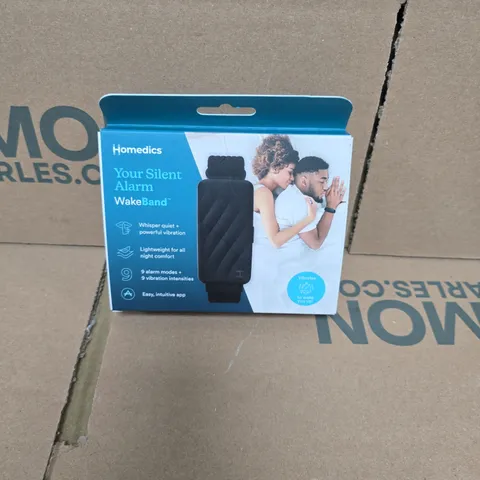 HOMEDICS WAKEBAND SILENT ALARM WRISTBAND - BLACK