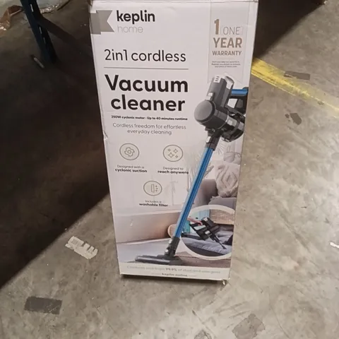 BOXED KEPLIN 2IN1 CORDLESS VACUUM CLEANER