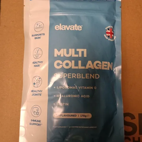 ELAVATE MULTI COLLAGEN SUPERBLEND POWDER 178G – UNFLAVOURED