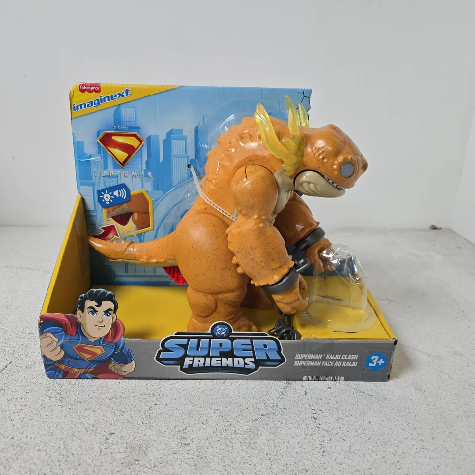 FISHER-PRICE IMAGINEXT SUPERMAN FRIENDS - SUPERMAN V KAIJU CLASH - MISSING SUPERMAN