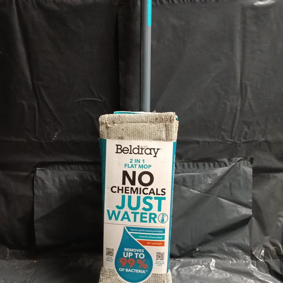BELDRAY 2-IN-1 FLAT MOP