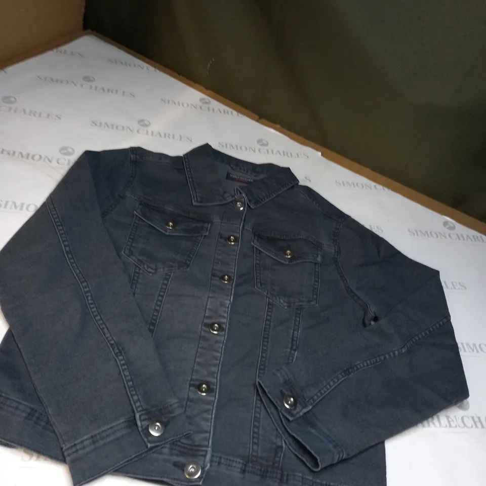 DARK GREY KURT MULLER DENIM JACKET 