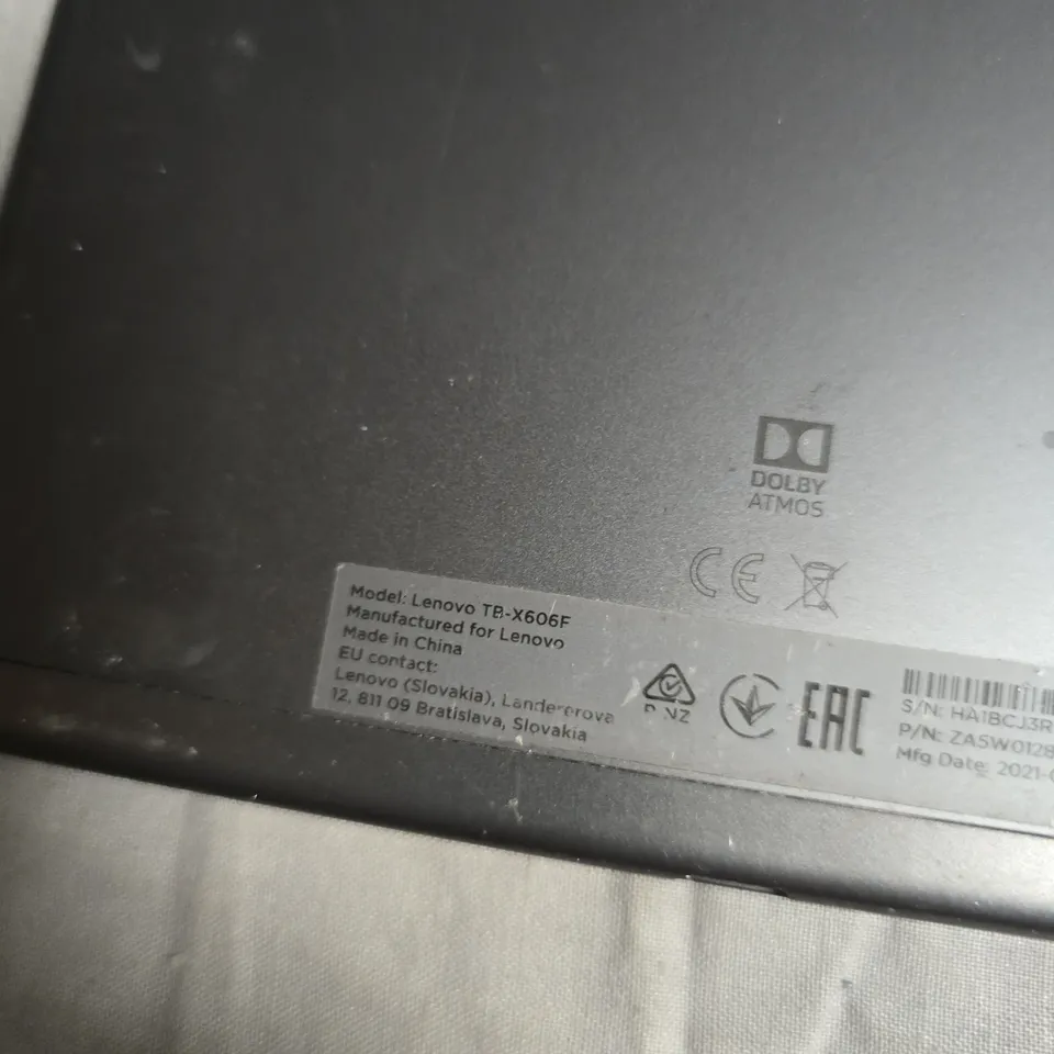 LENOVO TB-X606F TABLET