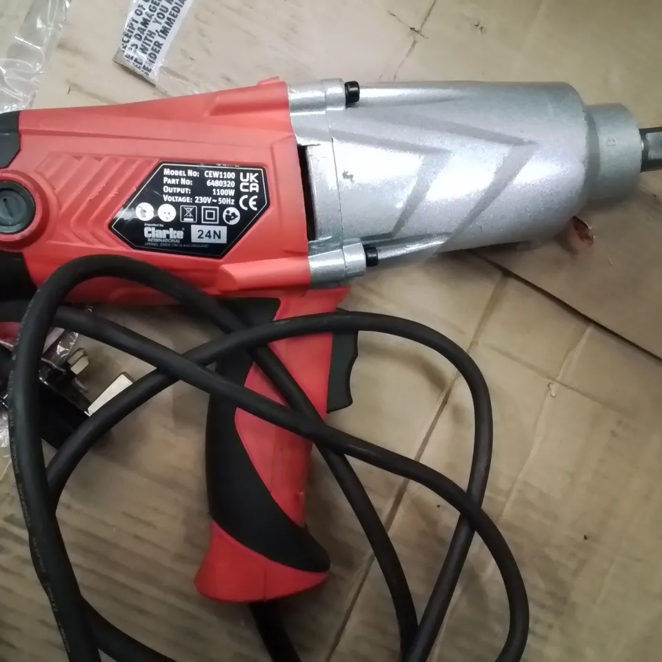 CLARKE CEW1100 1100W CORDED ELECTRIC DRILL