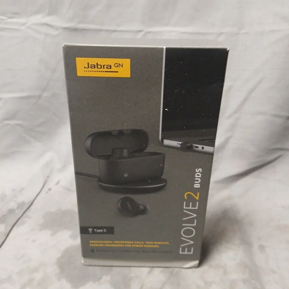 BOXED JABRA GN EVOLVE 2 BUDS