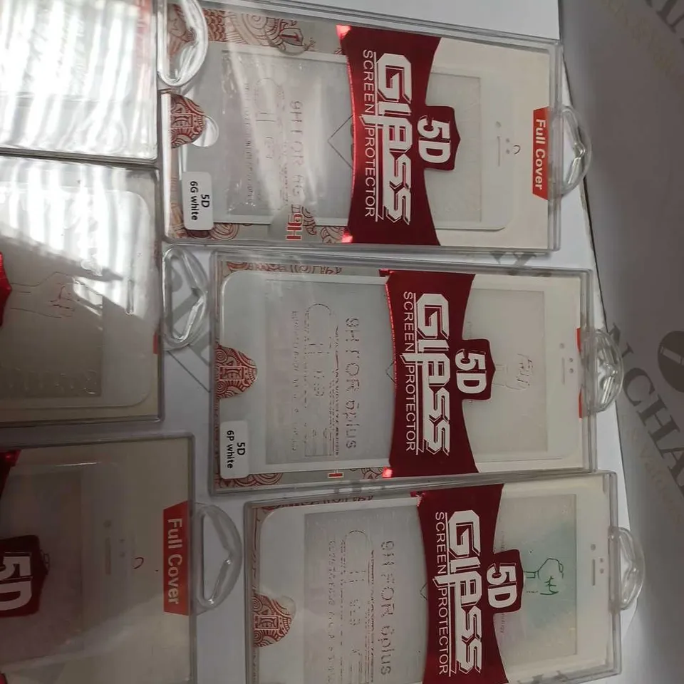 LOT OF SEVEN GLASS SCREEN PROTECTORS