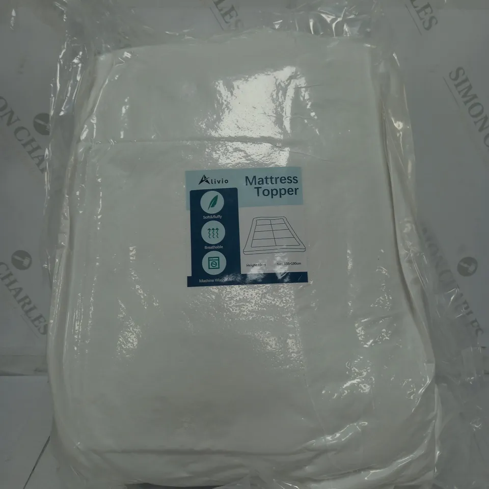 SEALED ALIVIO MATTRESS TOPPER 135X190CM