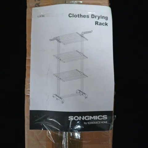 SONGMICS CLOTHES DRYING RACK – 4-TIER, (BOXED)