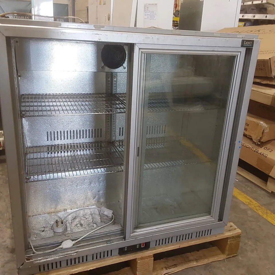 LEC BC9027GLED COMMERCIAL BOTTLE COOLER