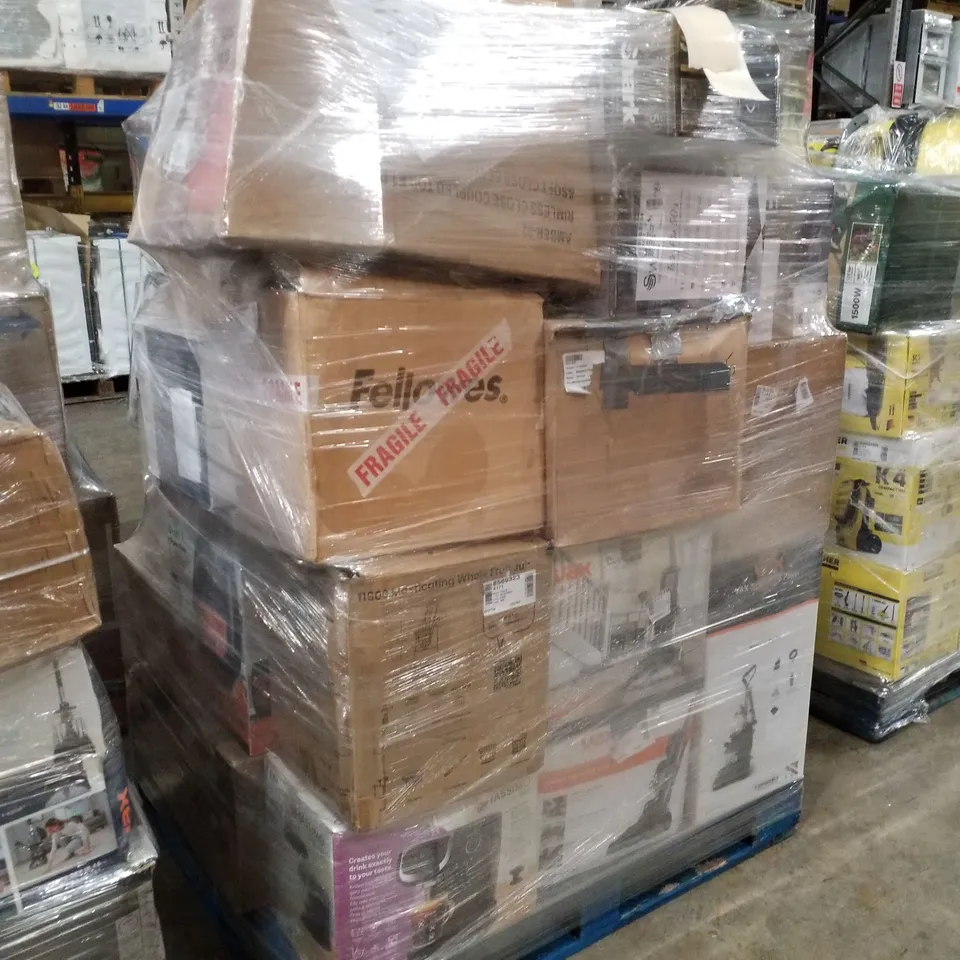 PALLET OF APPROXIMATELY 29 UNPROCESSED RAW RETURN HOUSEHOLD AND ELECTRICAL GOODS TO INCLUDE;