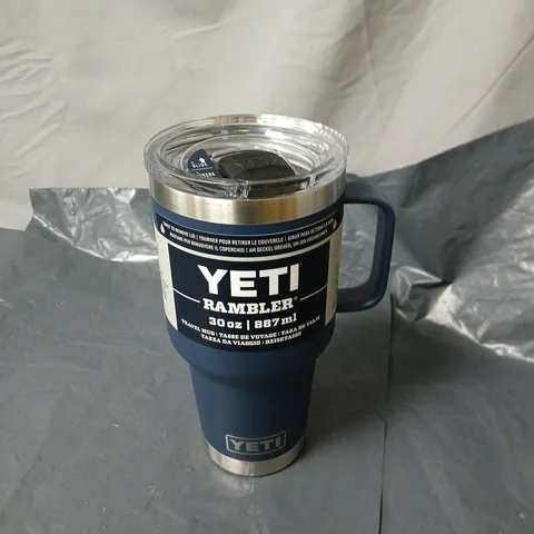 YETI RAMBLER 30 OZ TRAVEL MUG – NAVY/BLUE