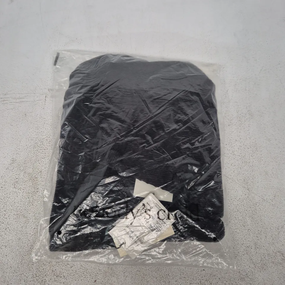 BAGGED NOBODY'S CHILD BIRCH PINAFORE IN BLACK CORD SIZE UK 18