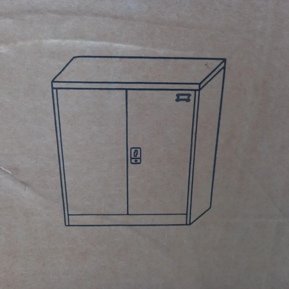 BOXED 3-LAYER FILING CABINET IN GREY - 1 PCS/CTN