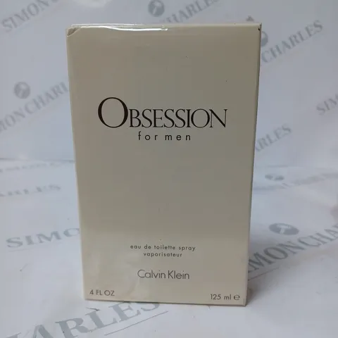 CALVIN KLEIN OBSESSION EAU DE PARFUM 125ML - SEALED 