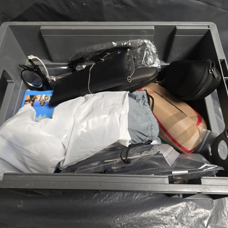 ASSORTED GLASSES, CASES AND ACCESSORIES